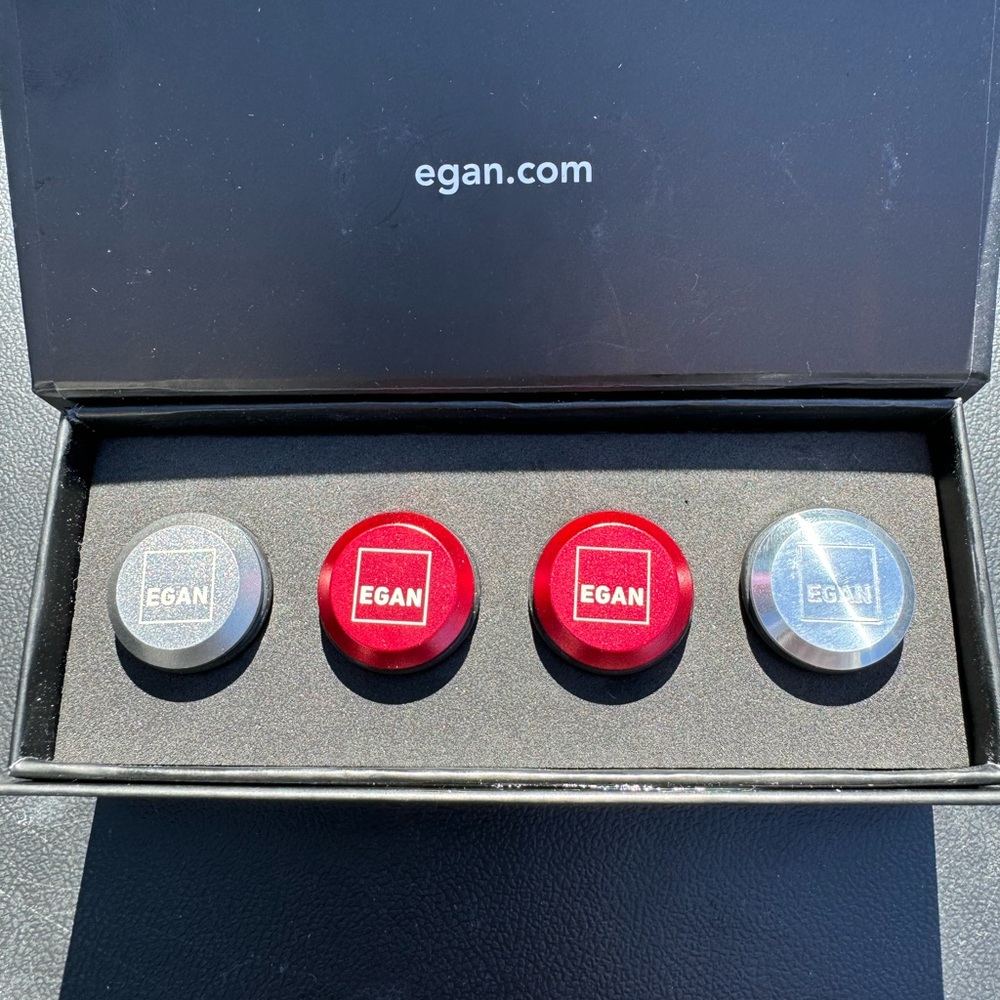 EGAN Visual Display Rare Earth Strong Magnets 7/8" Holds 20 Sheets Of Paper New